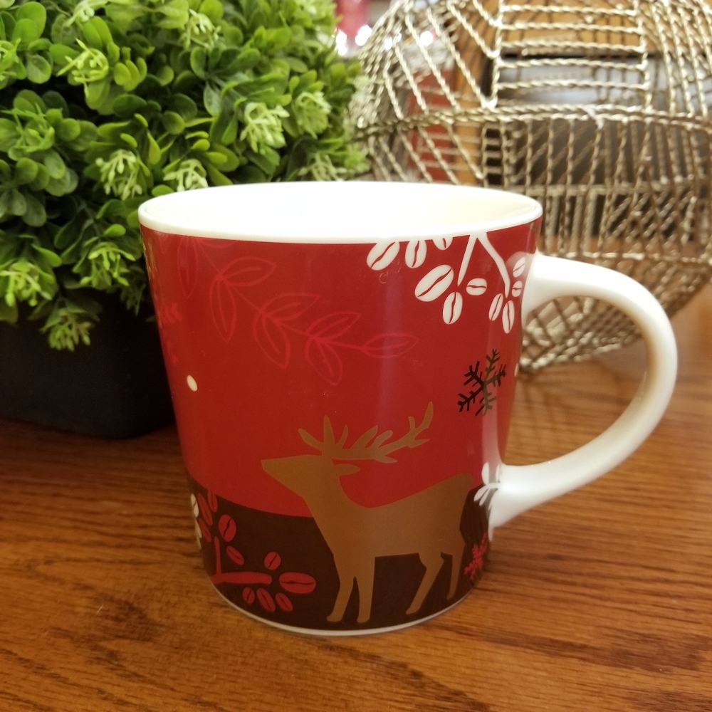 Starbucks 2009 Holiday Reindeer Mug